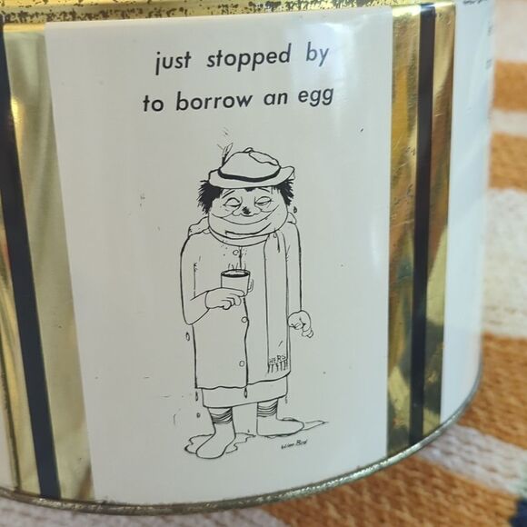 MCM Fabcraft Ice Bucket Funny Cartoon Insulated Metal Cork Barware - Picture 14 of 16